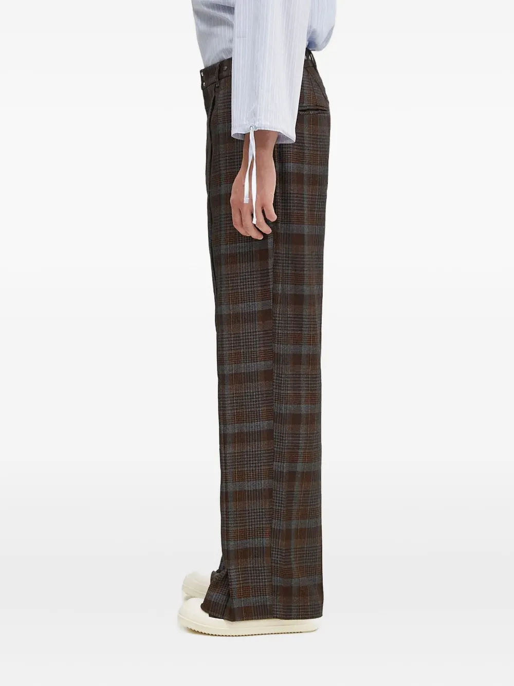 Andersson Bell  Soe check-wrap apa753m trousers | Pantalones rectos y con corte regular | Image 2