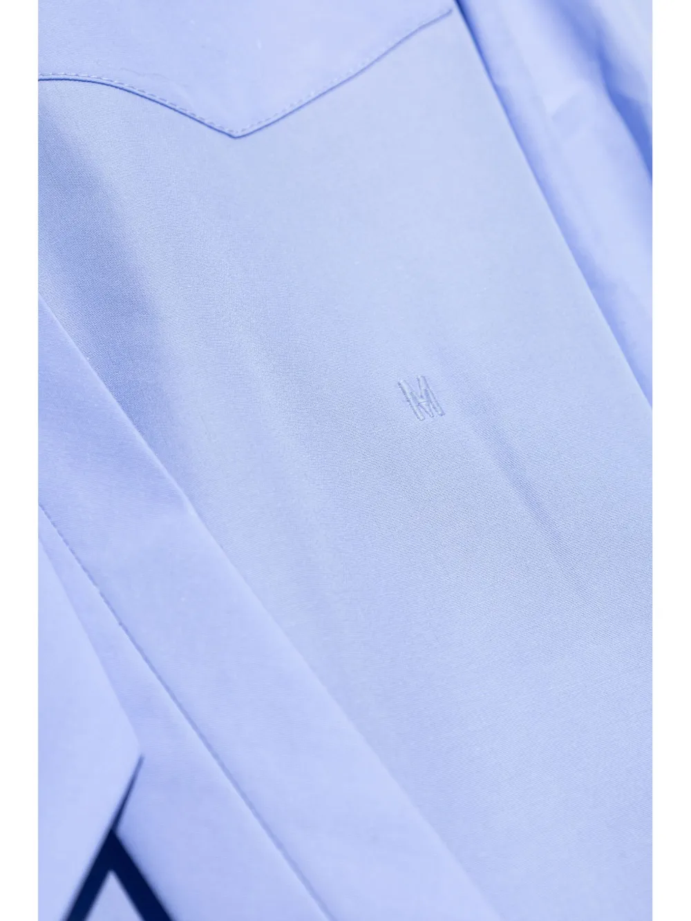 Moschino Jurk met ruches afwerking Blauw
