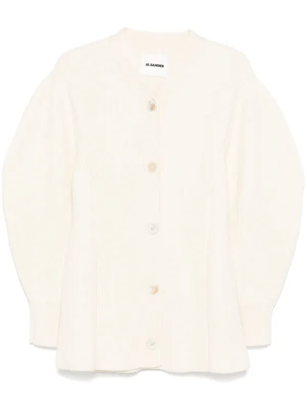 【送料&関税込】Jil Sander Ivory Cotton Cardigan 25534790_55671519_600.jpg