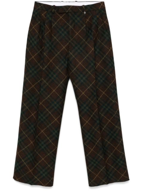 Burberry checked trousers Men