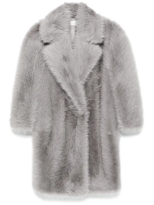 ムートン・ファーコート SPORTMAX LIGHT GREY FAUX FUR COAT 25535071_55653919_600.jpg