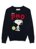 MC2 Saint Barth Kids x Snoopy Peanuts™ Douglas sweater - Blue