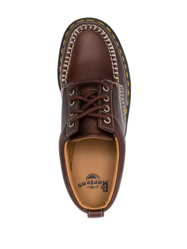 Dr. Martens Lowell Derby Shoes | Brown | FARFETCH PL