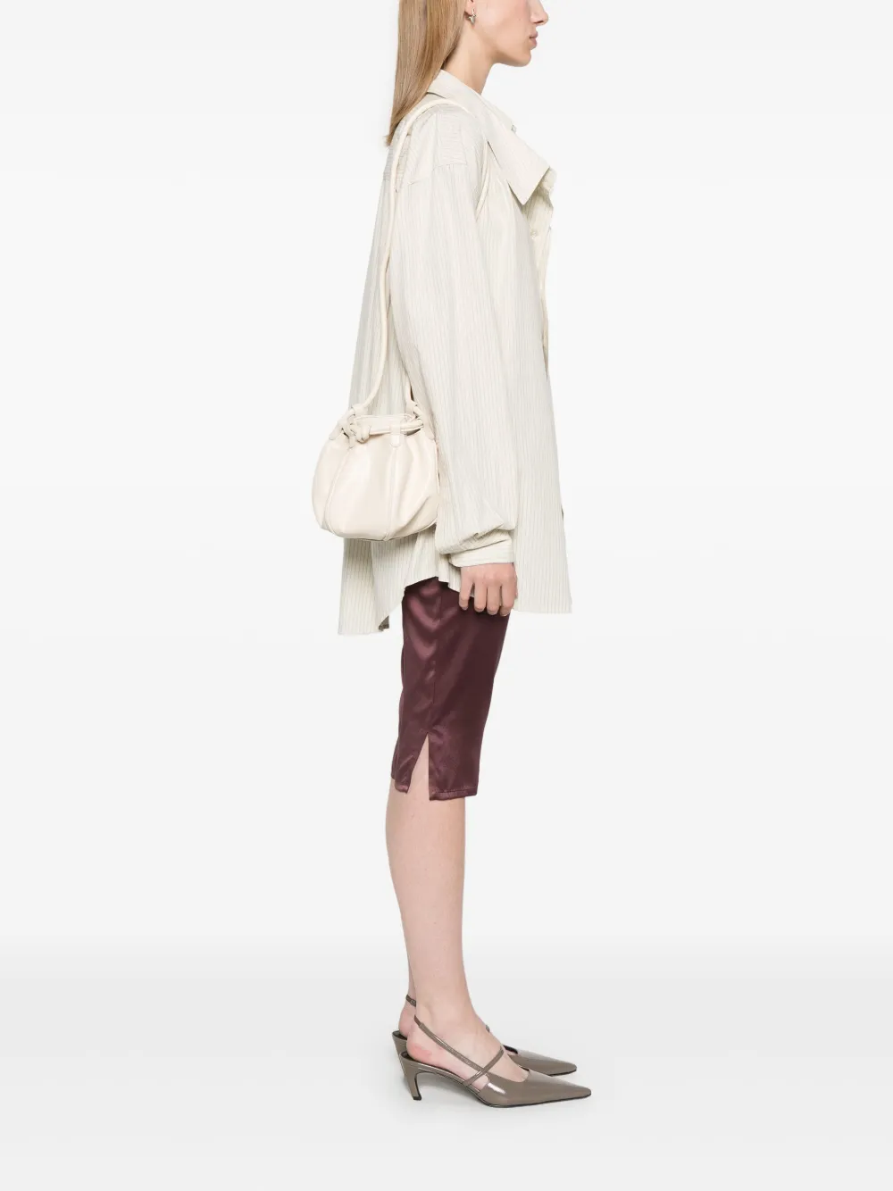Hereu Globul mini shopper - Beige