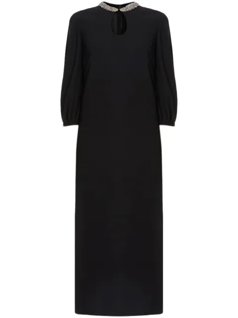 Dice Kayek cut-out detailing midi dress