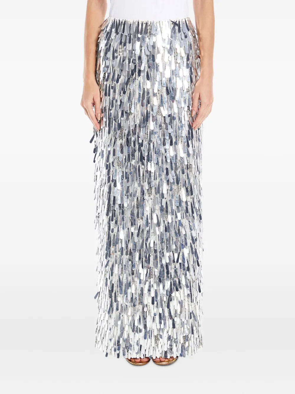 Ilta Lara Skirt In Silver