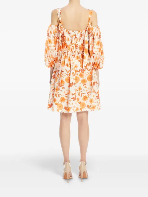 VASILIKI floral-print pleated dress SS24VAS007 - 2