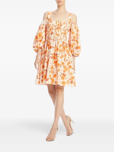 VASILIKI floral-print pleated dress SS24VAS007 - 3