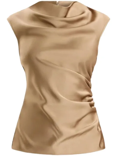 Hervé Léger satin blouse