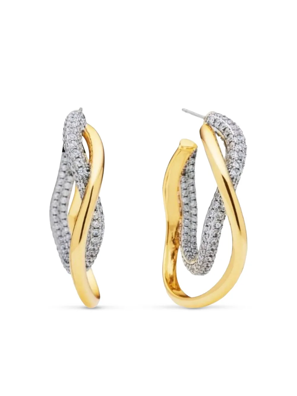 AMBER SCEATS Basinger oorbellen - Goud