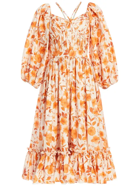 VASILIKI Naia midi dress