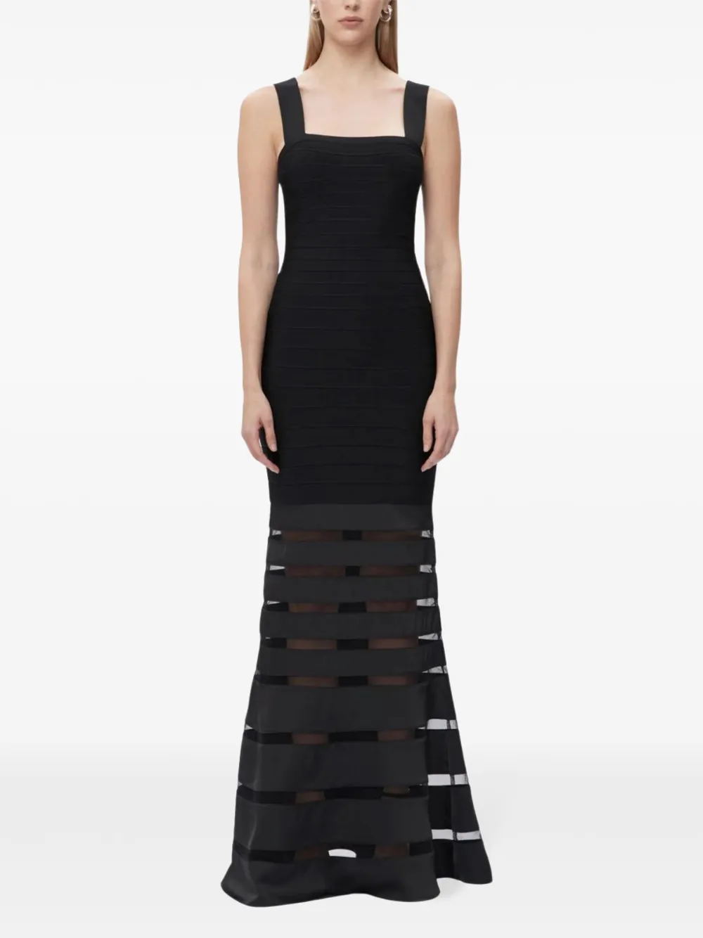 Hervé Léger Claudia gown - Zwart