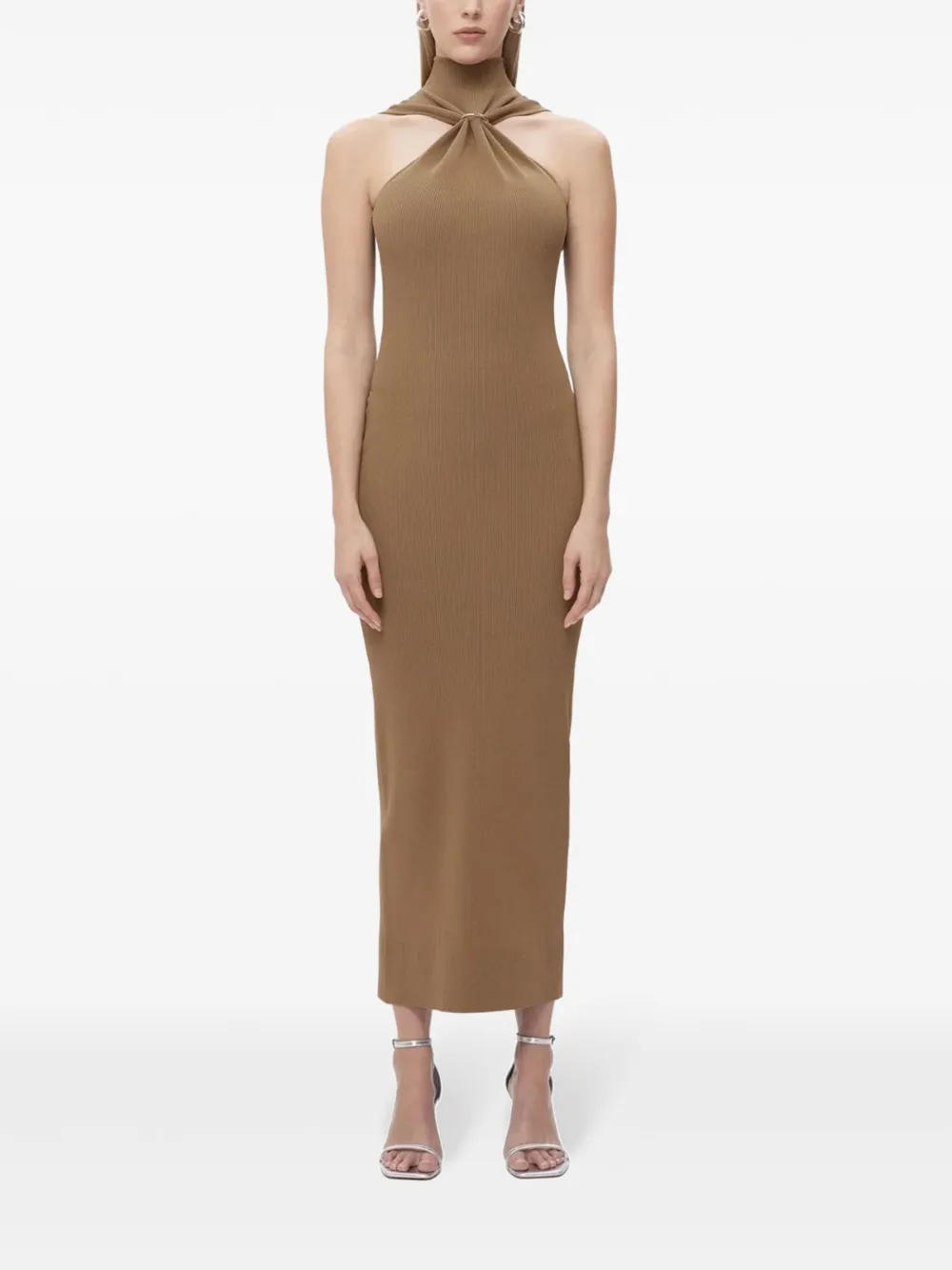 Hervé Léger The Angelica avondjurk Beige