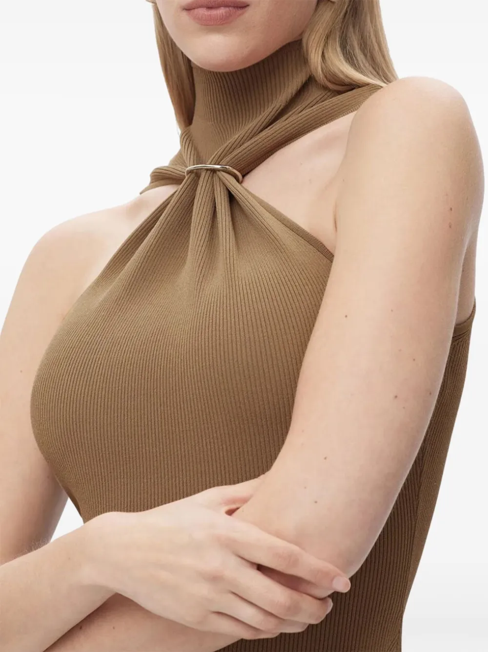 Hervé Léger The Angelica avondjurk Beige