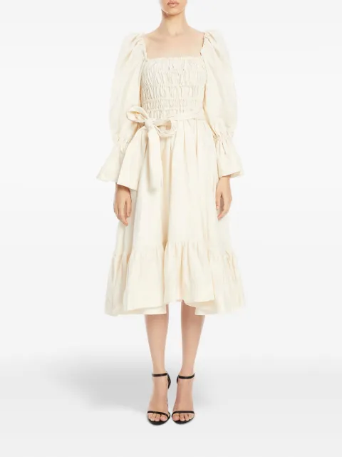 VASILIKI ruched midi dress SS22VAS01A - 1