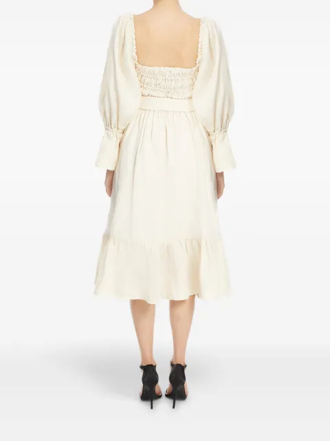 VASILIKI ruched midi dress SS22VAS01A - 2
