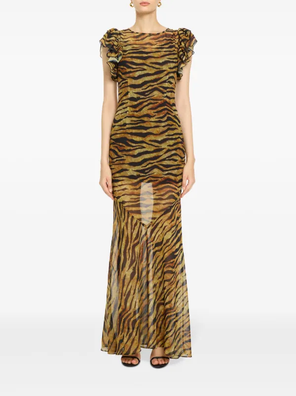 white christmas dresses Florentine Maxi Dress – Annie's Ibiza Online main image 0
