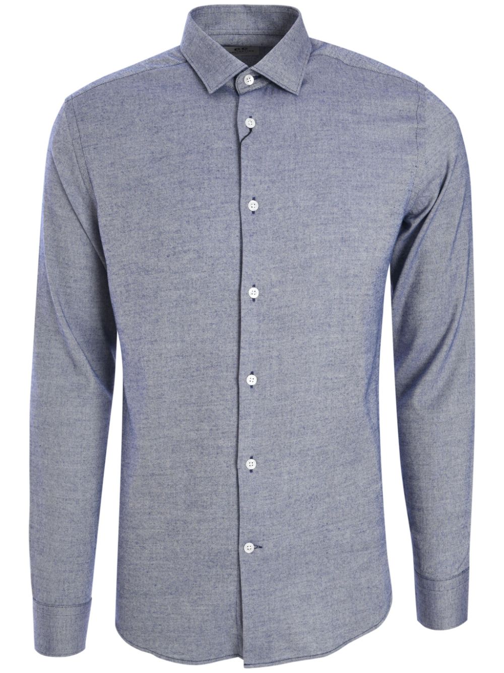 Corneliani Popeline overhemd Blauw