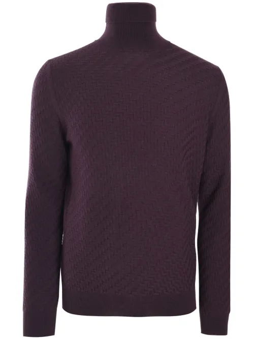 Pull en maille à col roulé - Corneliani - Modalova