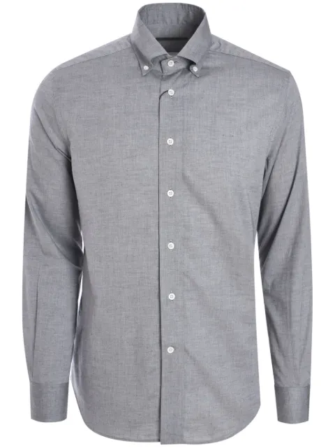 Corneliani buttoned cotton shirt 