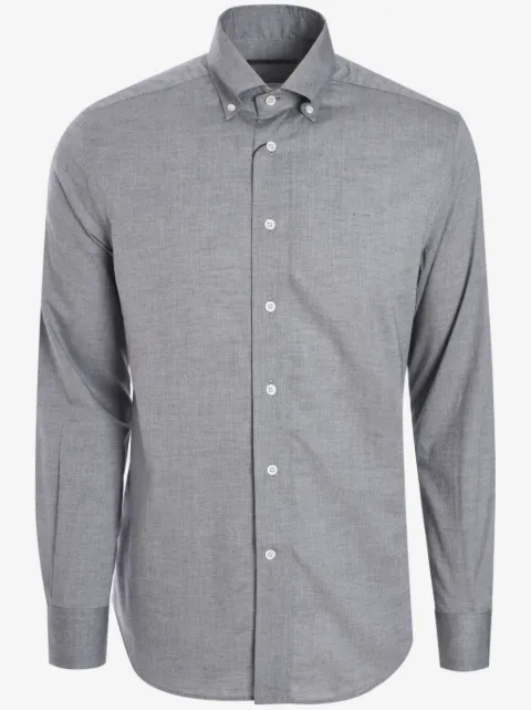 Corneliani buttoned cotton shirt 