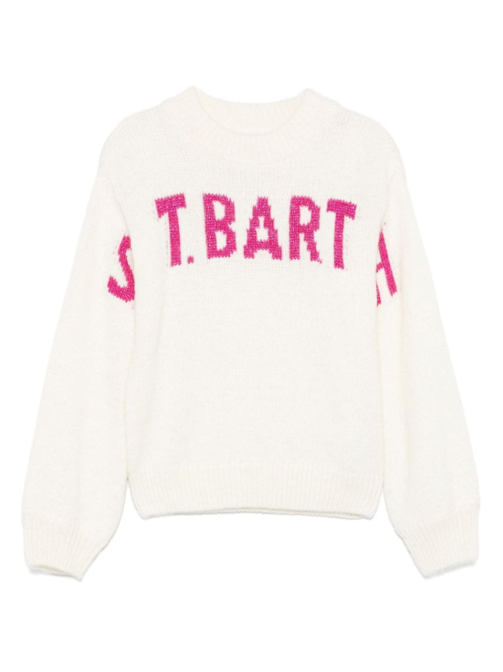 Shop Mc2 Saint Barth Danya Sweater In White