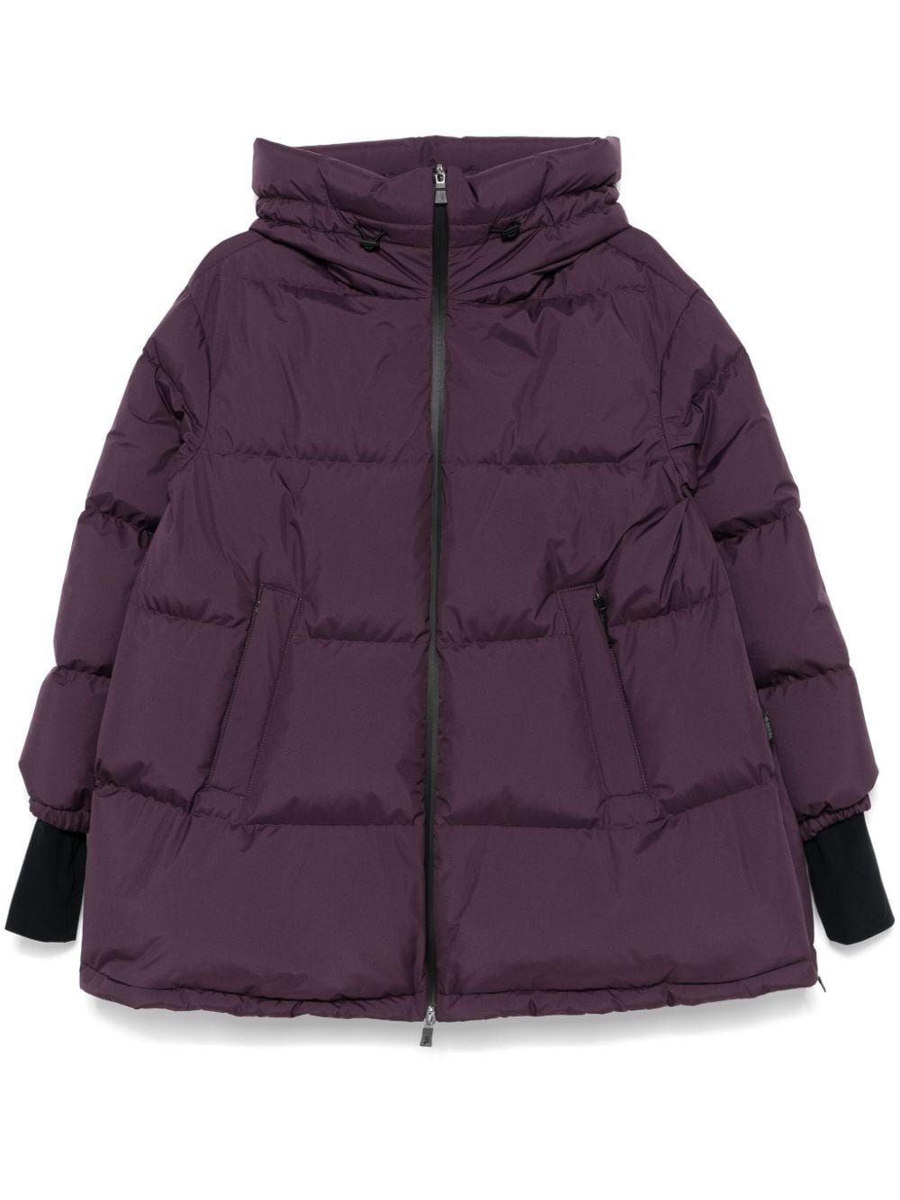 Herno hooded padded jacket - Purple