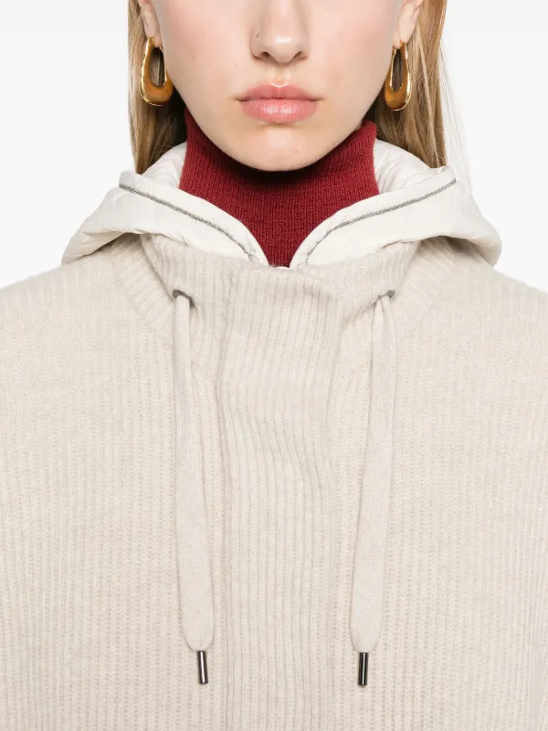 Brunello Cucinelli Layered Jacket | Neutrals | FARFETCH