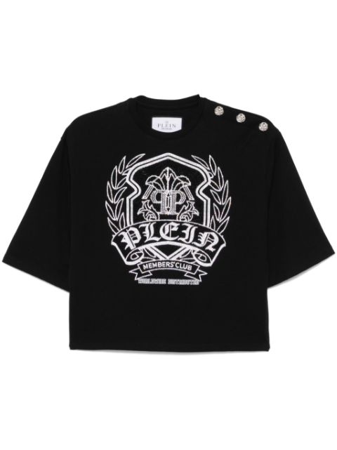 Philipp Plein crystal-embellishment T-shirt Women