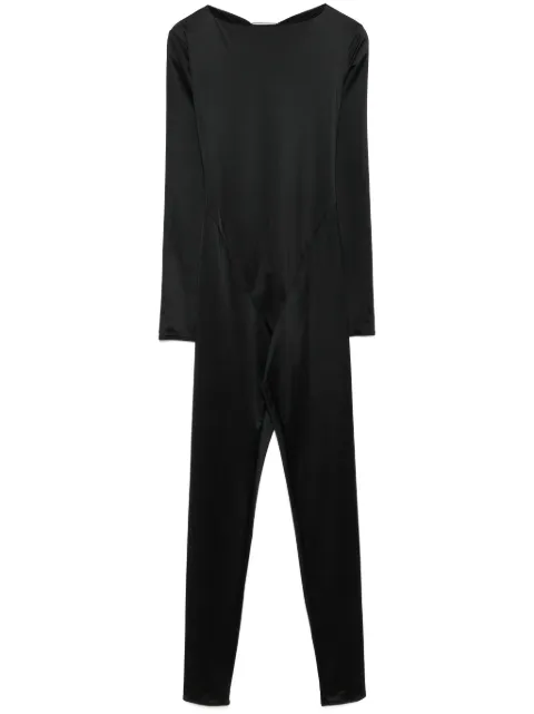 Maison Close jumpsuit manga larga con espalda abierta