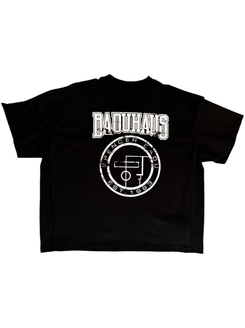 Spencer Badu logo-print T-shirt - Black