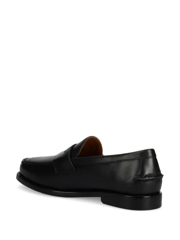 Polo Ralph Lauren Leather Loafers | Black | FARFETCH