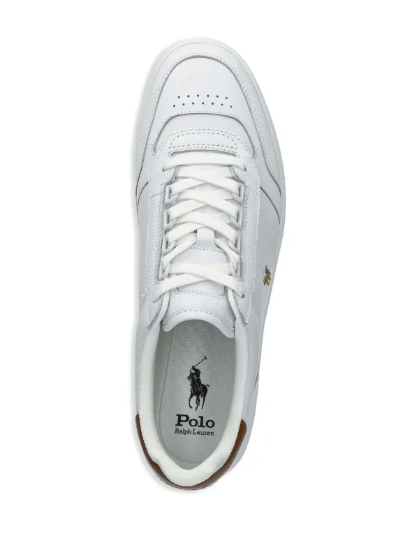 Polo white tennis shoes best sale