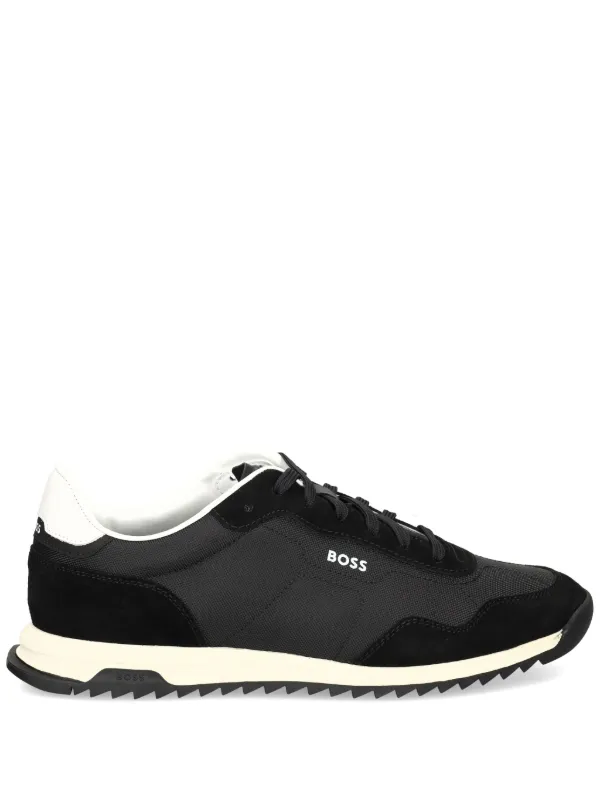 Hugo boss zephir trainers black best sale