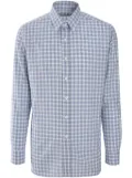 Borrelli checked shirt - Blue