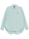 HommeGirls striped shirt - Green