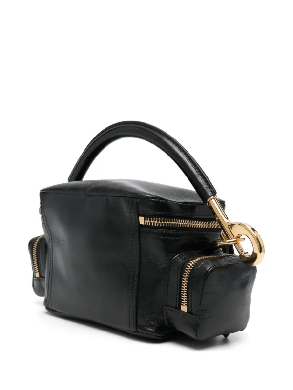 Chloé Bolsa Tote Camera Pequena | Preto | FARFETCH BR
