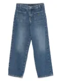 Emporio Armani Kids tapered jeans - Blue