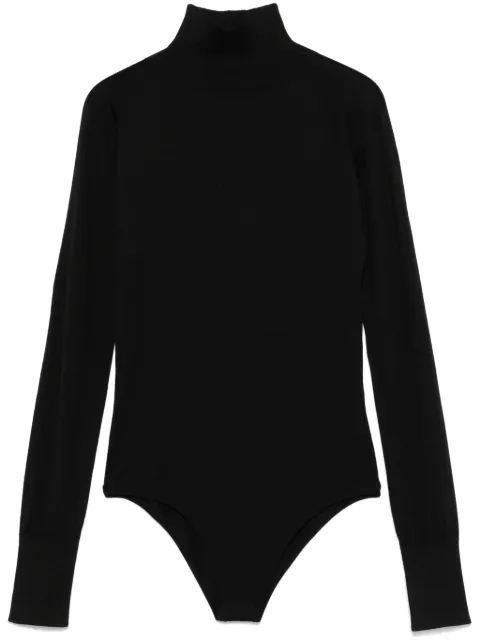 Alaïa semi-sheer knitted bodysuit
