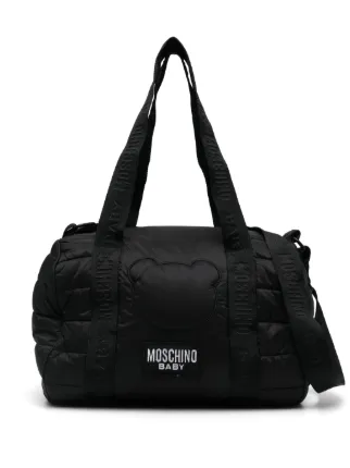 Moschino Kids Padded Changing Bag Black FARFETCH OM