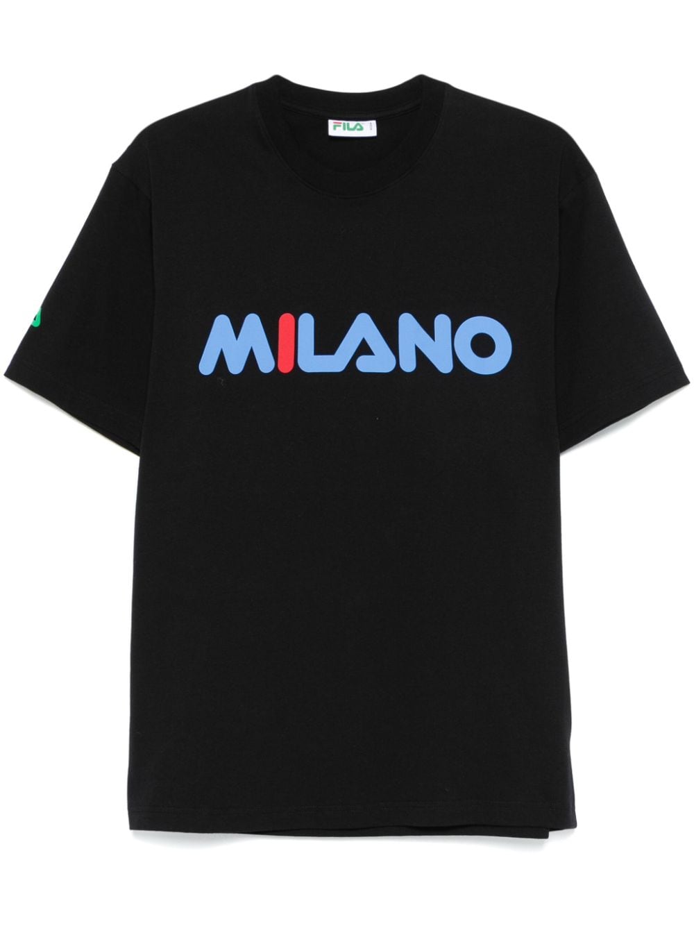 Shop Fila Milano T-shirt In Black