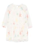 Stella McCartney Kids star-print dress - Neutrals