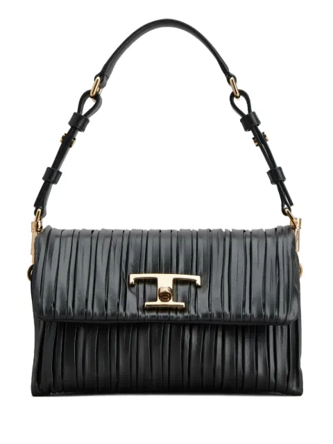 Tod's bolsa de hombro Timeless mini con pliegues