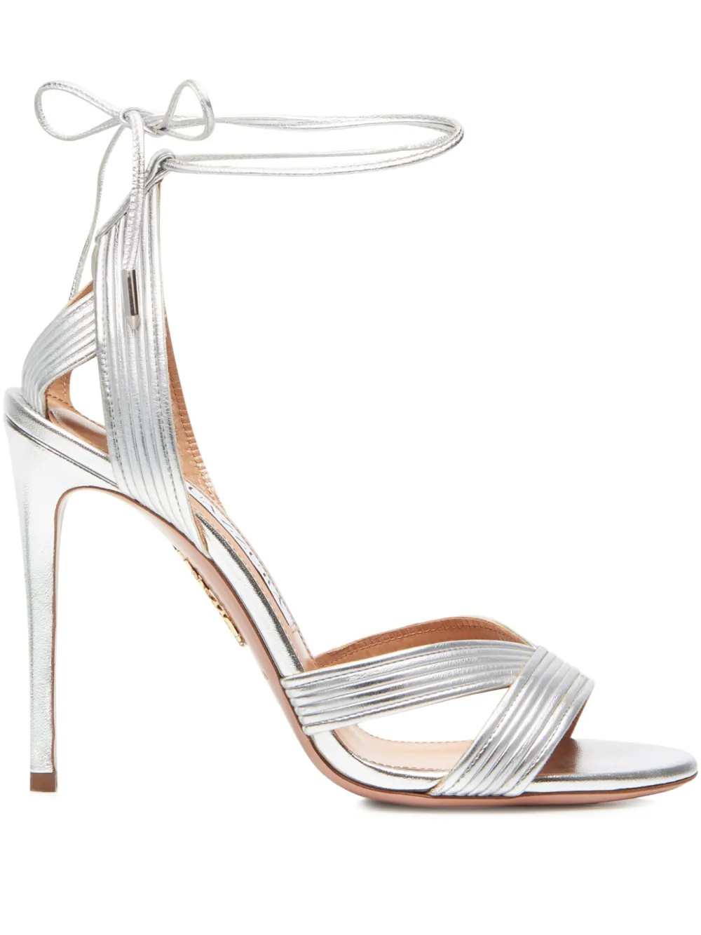 Aquazzura 105mm Ari sandals Gold