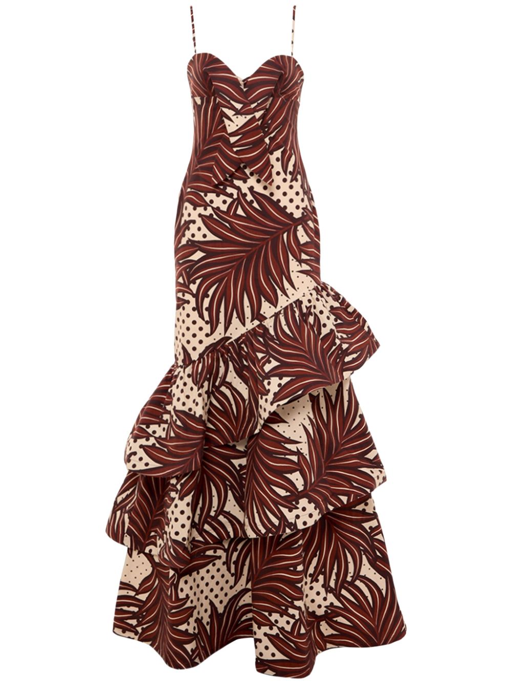 Retrofete Starla maxi dress - Brown