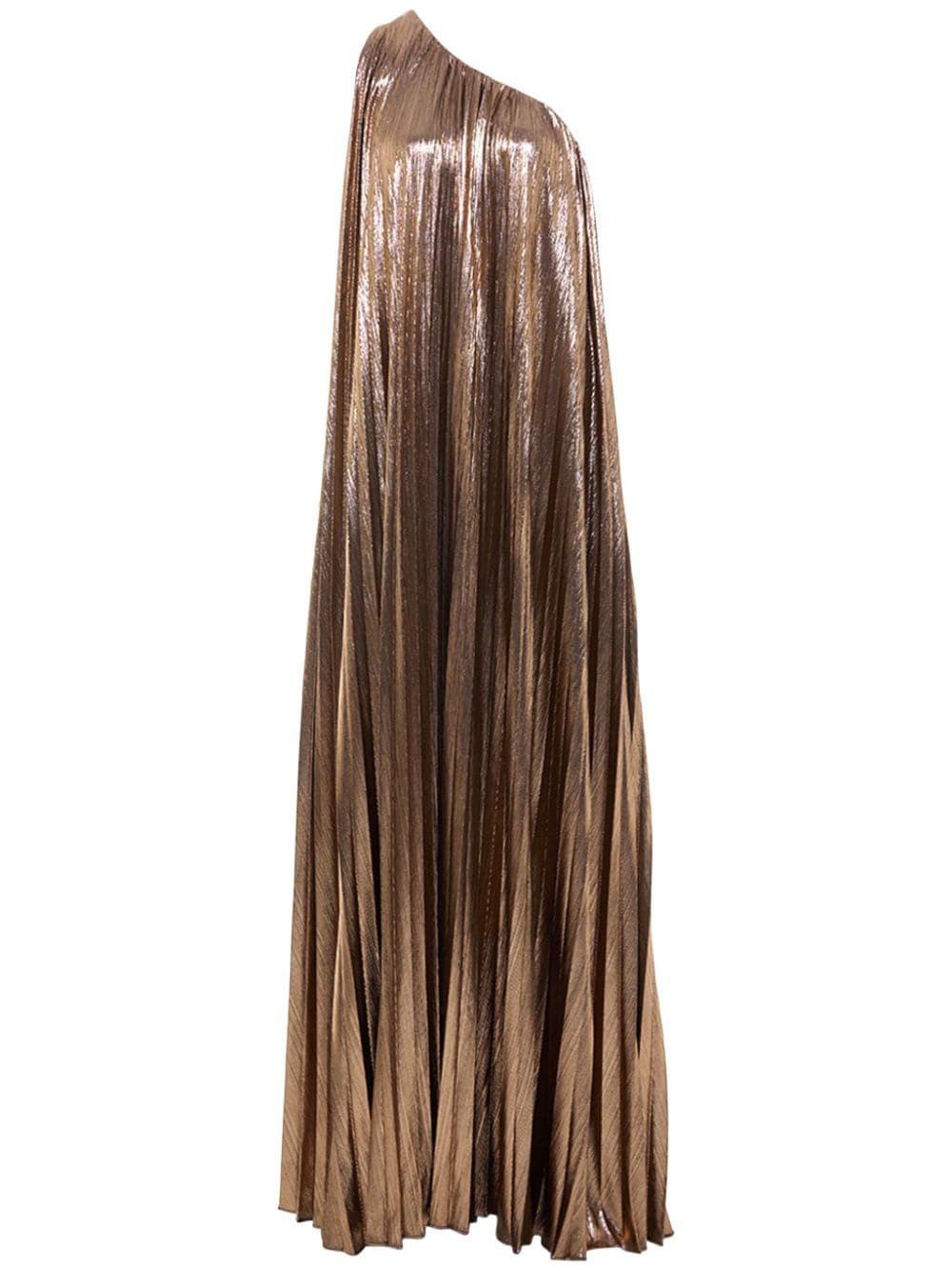 Shop Retroféte Kensley Maxi Dress In Brown