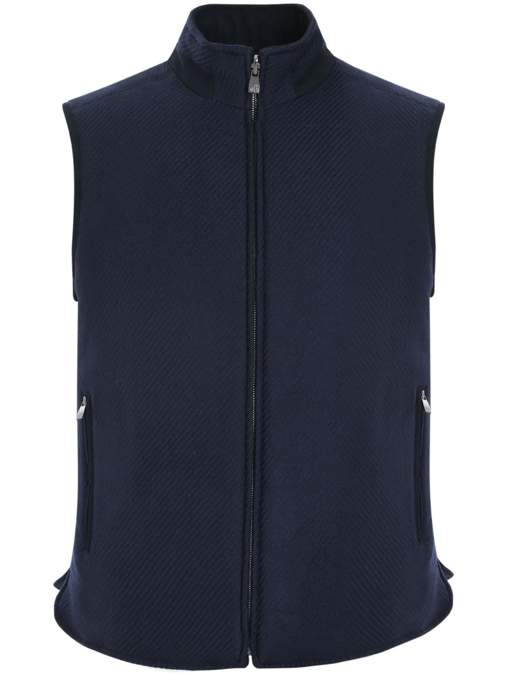 Corneliani Gebreid gilet Blauw