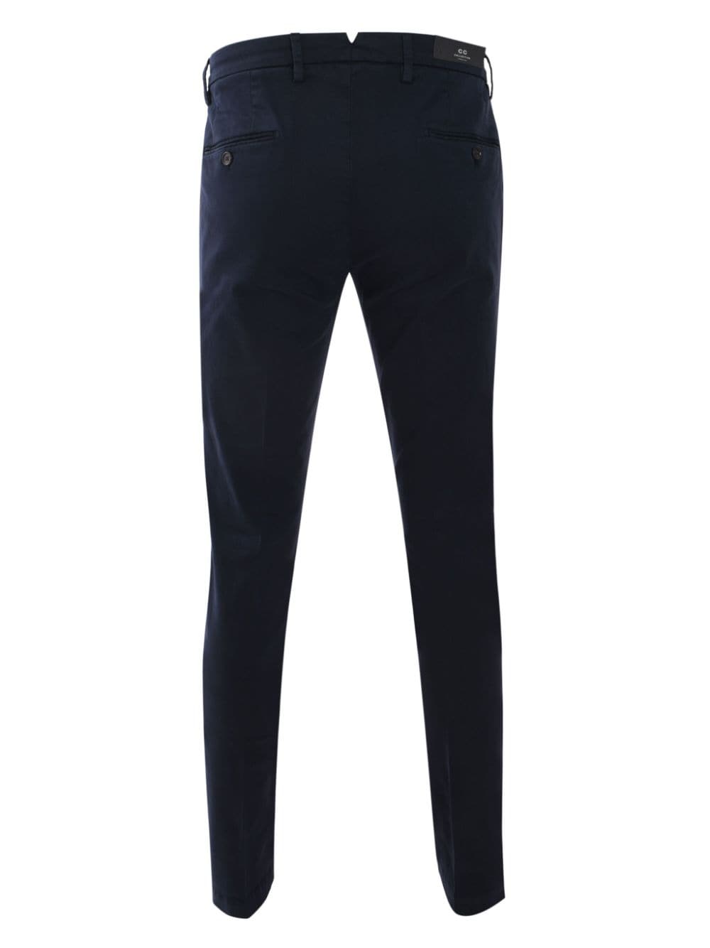 Corneliani Slim-fit pantalon - Blauw