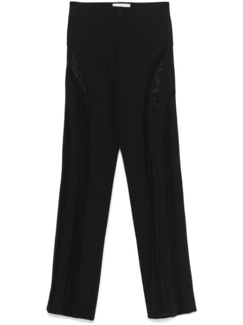 Philipp Plein mesh-panelled trousers Women