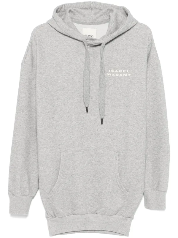 ISABEL MARANT Solena Hoodie Grey FARFETCH UK